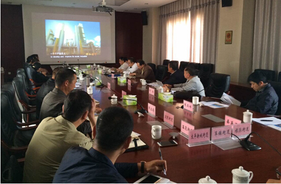 中機(jī)院攜北京軍民融合投資考察團(tuán)一行與安寧市委市政府進(jìn)行座談