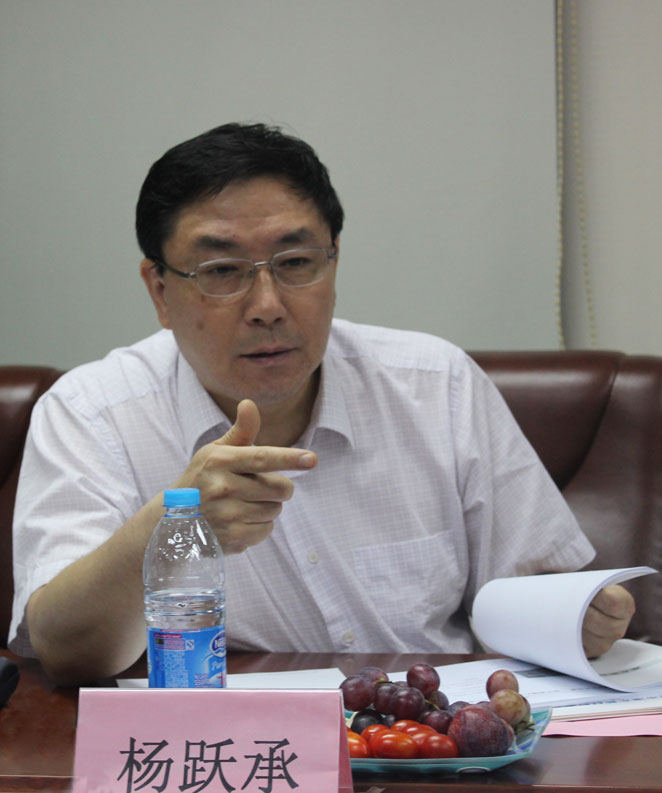 科技部火炬中心副主任楊躍承發(fā)言